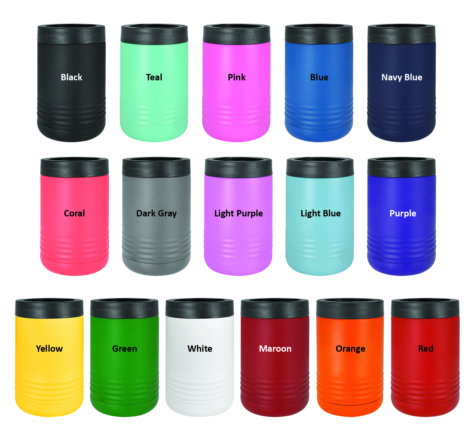 Polar Camel Insulated Beverage Holder for 12/16 oz. Cans and Bottles